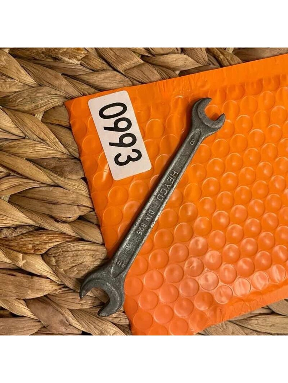✅Heyco DIN 895 Open End Wrench 8mm x 10mm Germany for BMW Mercedes#️⃣0993